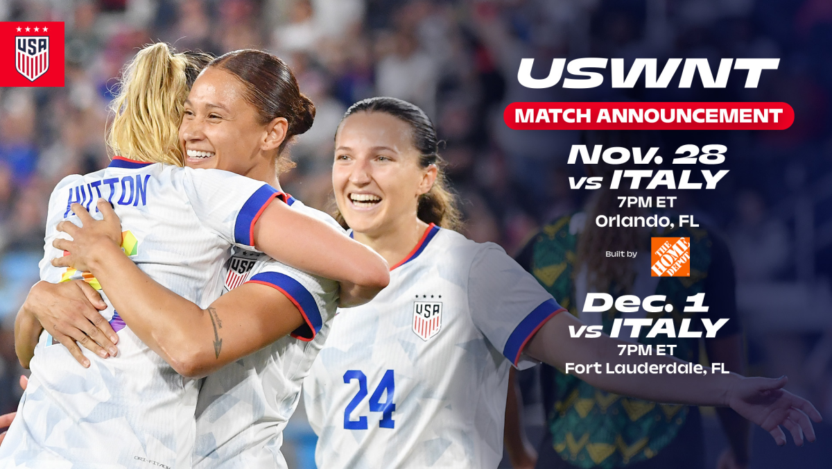 Insiders only: 25% off the final USWNT matches of the year